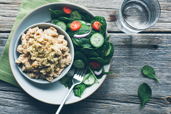 Roasted Butternut Squash and Mushroom Pasta Bake and Pumpkin Seed Parm (Main 5)