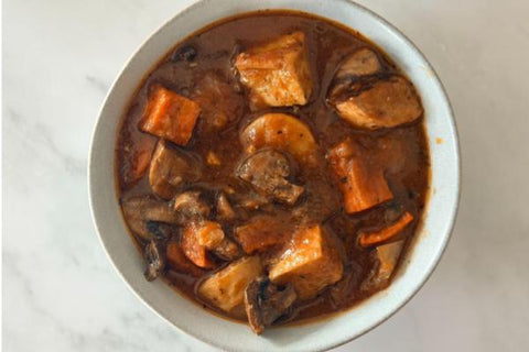 Tofu and Mushroom Bourguignon (FROZEN)