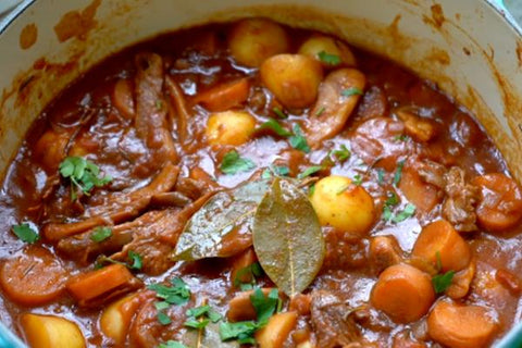 Tofu and Mushroom Bourguignon (FROZEN)